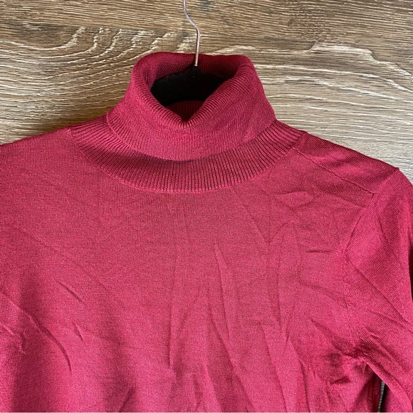 1901 Merino Wool Blend Turtleneck Sweater NWOT - Picture 3 of 6